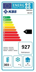 Bäckerei Edelstahl Gastro-Kühlschrank BKU 607