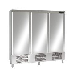 Edelstahl-Tiefkühlschrank 3-türig TKU 1900