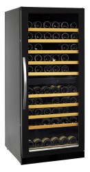 Weinlagerschrank schwarz WK 275-2