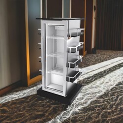 Konferenzkühlschrank mit Glastür CC90