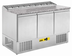 Saladette SL 3-BLG mit gekühlter Arbeitsplatte