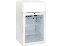Glatür-Thekenkühlschrank mit Displa FS80CP White