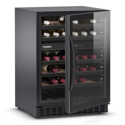 Weinkühlschrank E45FG 2 Temperaturzonen rahmenlose...