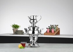 Samowar Odessa aus Edelstahl 1.3 Liter