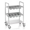 Besteckwagen mit Ablagebord