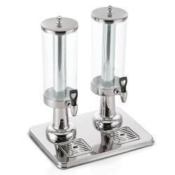 Getränkedispenser 2 Behälter à 3 Liter