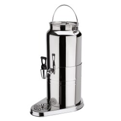 Edelstahl Milchdispenser 8 Liter