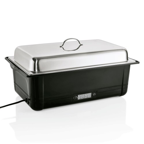 Elektro Chafing Dish mit Edelstahldeckel