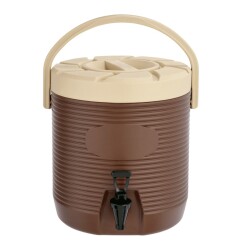 Thermogetränkebehälter braun 17 Liter