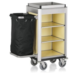 Zimmerservicewagen ISABELLA hell 1 Wäschesack
