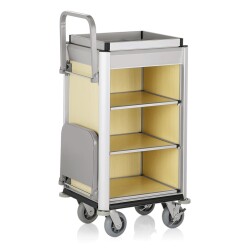 Zimmerservicewagen ISABELLA hell 1 Wäschesack