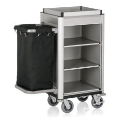 Zimmerservicewagen ISABELLA hell innen Aluoptik 1 Sack