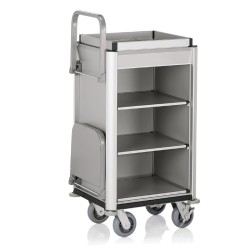 Zimmerservicewagen ISABELLA hell innen Aluoptik 1 Sack