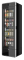 Weinlagerschrank schwarz WINE BLACK FIT SLIM