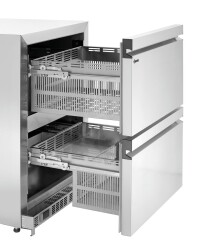 Schubladenkühler mit 2 Schubladen 600S2