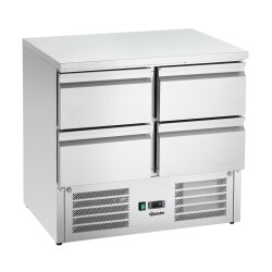 Mini-Kühltisch 900S4 mit 4 Schubladen