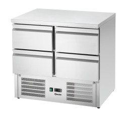 Mini-Kühltisch 900S4 mit 4 Schubladen