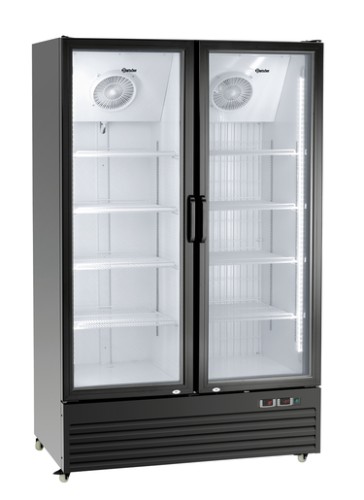 Kühl-/Gefrierkombination schwarz 820L