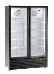 Kühl-/Gefrierkombination schwarz 820L