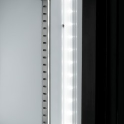 Kühl-/Gefrierkombination schwarz 820L