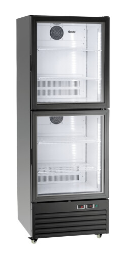 Kühl-/Gefrierkombination schwarz 430L