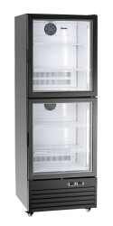 Kühl-/Gefrierkombination schwarz 430L