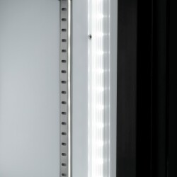 Kühl-/Gefrierkombination schwarz 430L