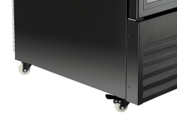 Kühl-/Gefrierkombination schwarz 430L