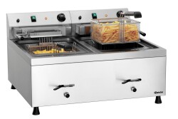 Elektro-Fritteuse 2 Becken 12L-20