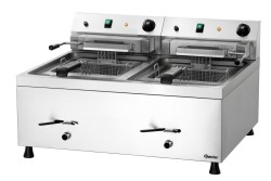 Elektro-Fritteuse 2 Becken 12L-20