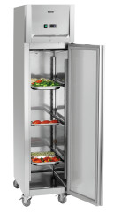 Edelstahl Kühlschrank auf Rollen 335L GN110