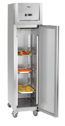 Edelstahl Kühlschrank auf Rollen 335L GN110