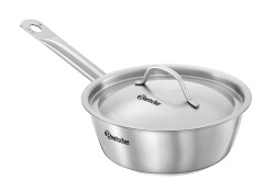 Edelstahl Bratpfanne mit Declel E180-D1