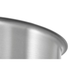 Edelstahl Bratpfanne mit Declel E180-D1