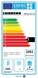 Gastronomie Kühl-Lagerschrank Umluftkühlung FRFCvg 5511