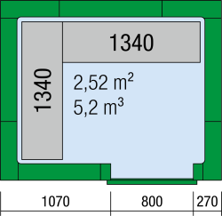 Tiefkühlzelle EVO 900