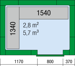 Tiefkühlzelle EVO 1000