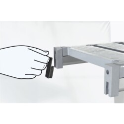 Regalsystem für EVO 400 L-förmig