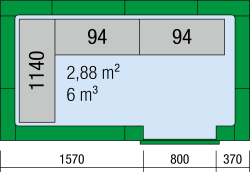 Tiefkühlzelle EVO 500