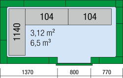 Tiefkühlzelle EVO 600