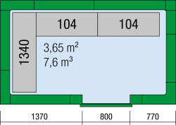Tiefkühlzelle EVO 1200