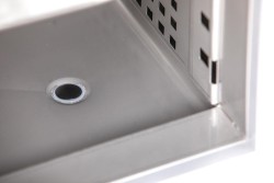 Kühltisch mit 4 Türen und Aufkantung Classic KT 4300