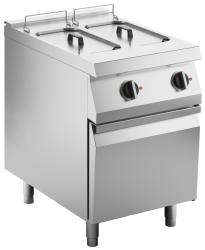 Elektro-Fritteuse 2 Becken je 10 Liter Standgerät...