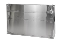 Wandhaube Trapezform 220x70cm Flammschutzfilter Typ F1
