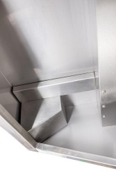 Wandhaube Trapezform 120x90cm Flammschutzfilter Typ F1