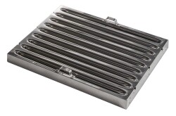 Wandhaube Trapezform 280x90cm Flammschutzfilter Typ F1