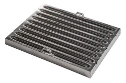 Wandhaube Trapezform 140x110cm Flammschutzfilter Typ F1