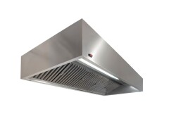 Wandhaube Kubusform 160x110cm Flammschutzfilter Typ F1