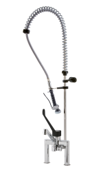 STYL Knebel-Geschirrwaschbrause Schwenkhahn &...