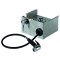 Waschbrause mit 1,6 m Schlauch und Schlauchaufroller 1/2"